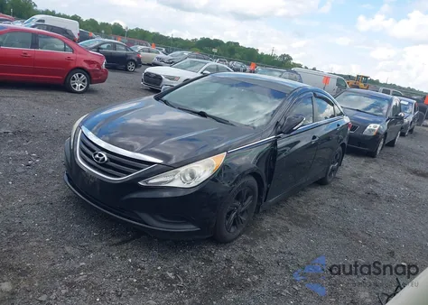 2014 Hyundai Sonata Gls z USA, uszkodzony, nr VIN 5NPEB4AC6EH831156